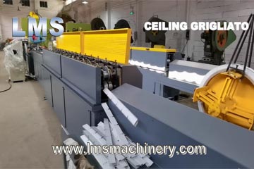 LMS Ceiling Grigliato U10x40.7 Production Line
